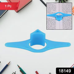 Thumb guard for comfortable page holding