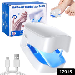 Portable Nail Fungus Laser Device in Use