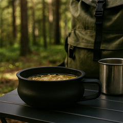 Premium Large-Capacity Deep Handle Bowl (1 Pc)