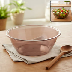 Transparent Multipurpose Mixing and Serving Bowl (25 x 25 cm, 1 Pc)