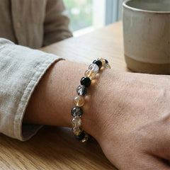 Bracelet showing bead details