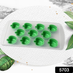 Various fruit shaped ice cubes from silicone tray