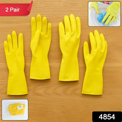 Silicone gloves for cleaning