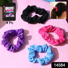 Woman wearing scrunchie bliss on ponytail
