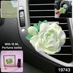 Close-up of air freshener vent clip