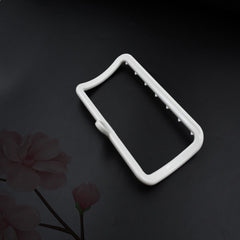 Wall-mounted hand towel holder with adhesive