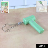 Cordless Electric Whisk with ergonomic handle and balloon whisk