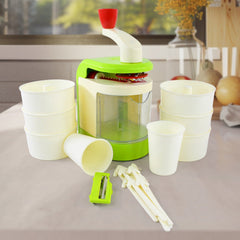 Ritu TwistSpud Spiral Cutter in green and white