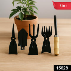 Mini gardening tool set for precision work