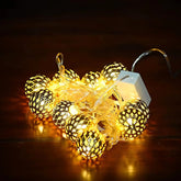Decorative Metal Ball LED String Light (3 Meter )
