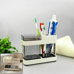Multipurpose toothbrush & toothpaste stand holder full view
