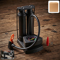 Top view of Double Cylinder Foot Air Pump