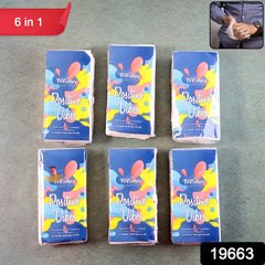 Premium 6-in-1 Soft Pocket Tissue Pack (60 Sheet)