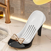 Creative High Heels Soap Box with suction cup in mix colors