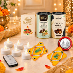 LED Tealight Chocolate Gift Set