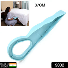 Mattress lifter tool in use for easy sheet changing