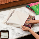Zip Closure Saree Storage Pouch