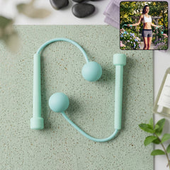 Cordless fitness skipping rope wrist ball exercise tool set