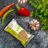 Maniarr's Ginger Chilli Khakhra Wheat Chips 58g pack with coriander