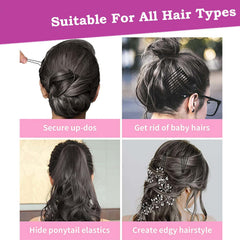 Pack of black hair pins