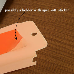 Multi Purpose Wall Mounted Plastic Storage Pocket (1 Pc)