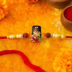 Baby Ganesha Rudraksha Rakhi