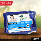 Beautiful Basics Refreshing Wet Wipes for Face packaging