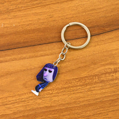 Oversized Kawaii Cartoon Character Keychain charm
