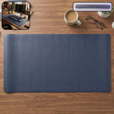 Leather finish desk mat