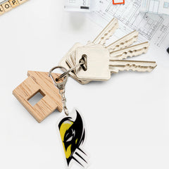 Acrylic Best Friends Puzzle Keychain