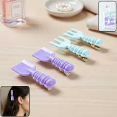 Set of 4 cute mini tool-shape decorative hair clips