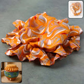 Premium Printed Matka Cover on Earthen Pot