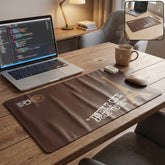 Electric heated mouse pad with adjustable temperature control.