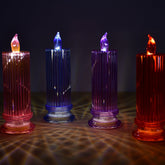 Big Simple Candles Crystal Lights