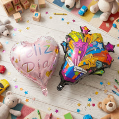 Mix foil balloon for party backdrop decoration