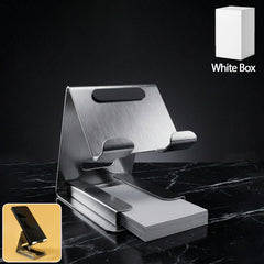 Premium big desktop mobile phone stand holder front view