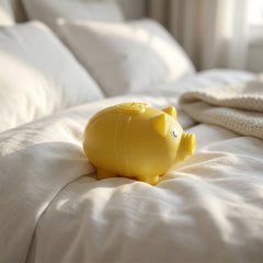 Adorable money saving box pig design