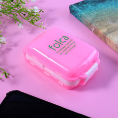 Organizer box compartments for tablets