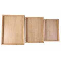 3 piece tray set kitchen