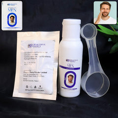 Beautiful Basics Men’s Skin Brightening Bleach Kit with lotion and activator