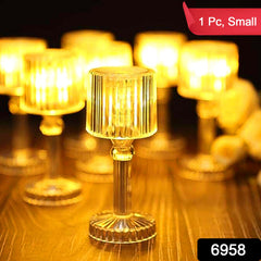 LumiGem portable crystal LED desk lamp