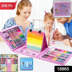 Super Mega Art & Craft Drawing Coloring Kit (208 Pc)