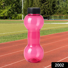 Close up of FitFuzion dumbbell water bottle cap and handle