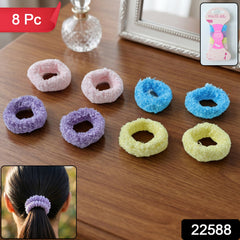 Colorful Hair Ties Set for Gentle Hold