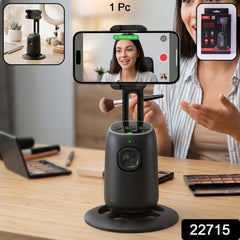 Face tracking phone holder ideal for video recording and live streaming