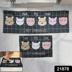 kitchen floor mat set for home decor