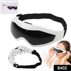 Electric eye massager folded for portability