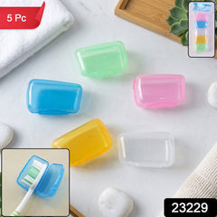 Toothbrush Head Cover Caps, Anti Dust Travel Brush Protector (5 Pcs)