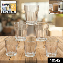 Stylish transparent chai pyali tea glasses by Supermom