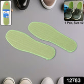 Premium Comfort Shoe Insoles for Daily Foot Support Size 42 (1 Pair / Mix Design)